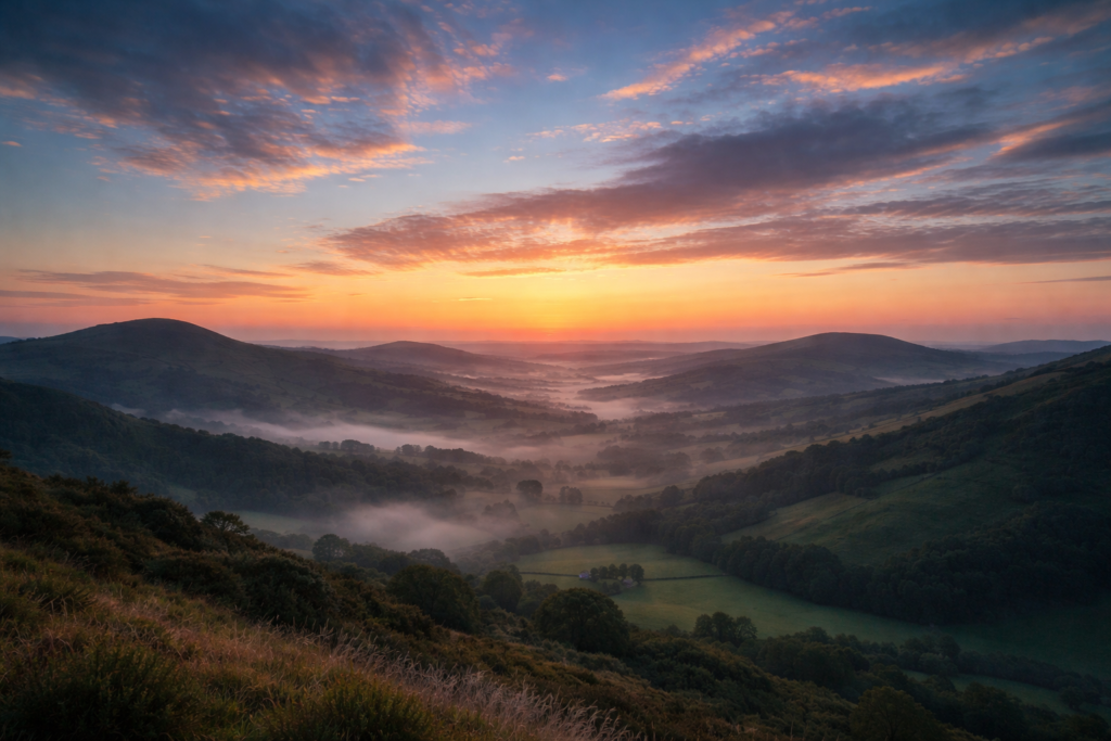serene dawn